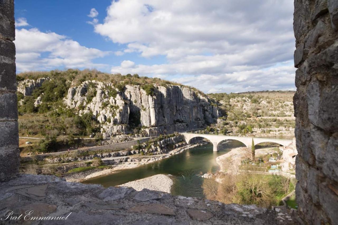 Magnifique Maison En Coeur De Balazuc, Proche Plages Ardeche Exteriör bild