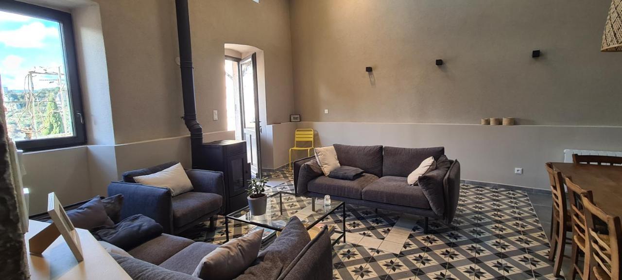 Magnifique Maison En Coeur De Balazuc, Proche Plages Ardeche Exteriör bild