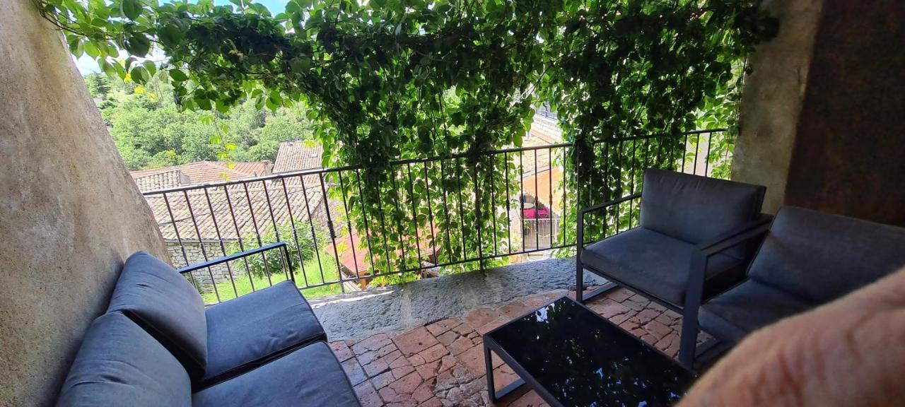 Magnifique Maison En Coeur De Balazuc, Proche Plages Ardeche Exteriör bild