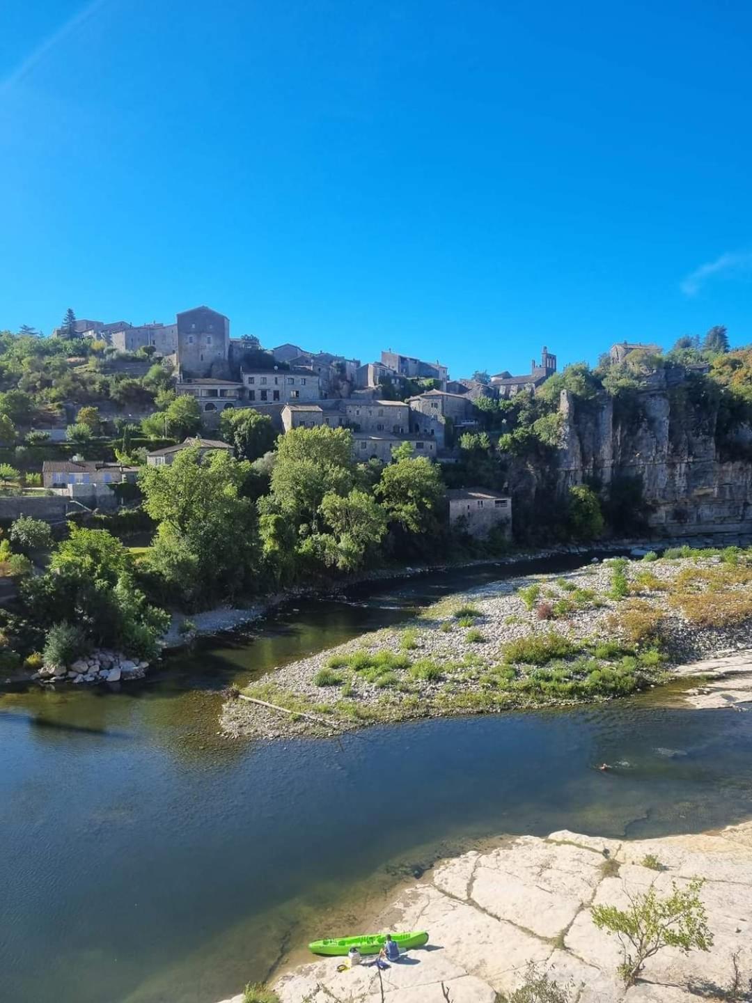 Magnifique Maison En Coeur De Balazuc, Proche Plages Ardeche Exteriör bild